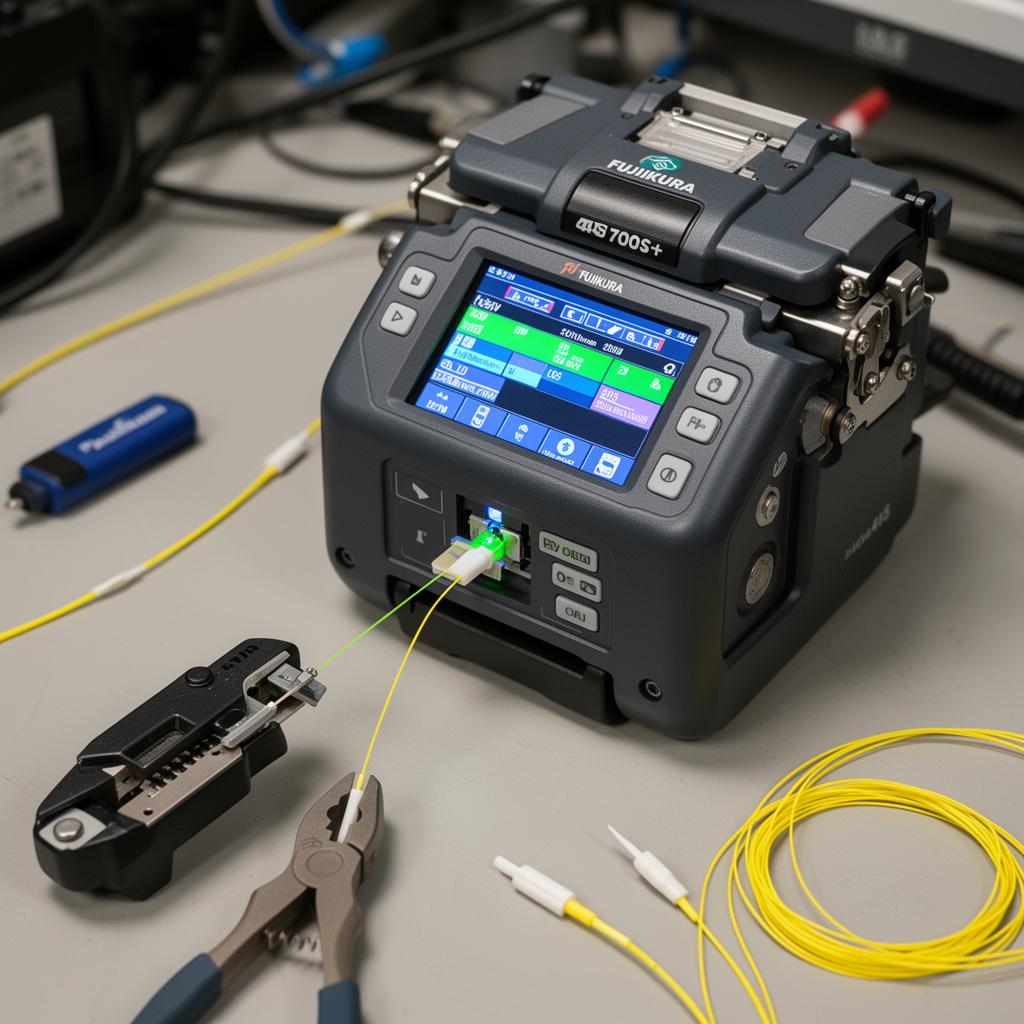 Single-Mode Fiber Fusion Splicing
